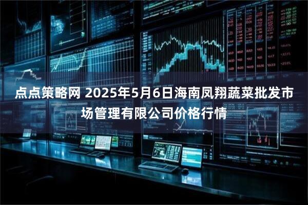 点点策略网 2025年5月6日海南凤翔蔬菜批发市场管理有限公司价格行情